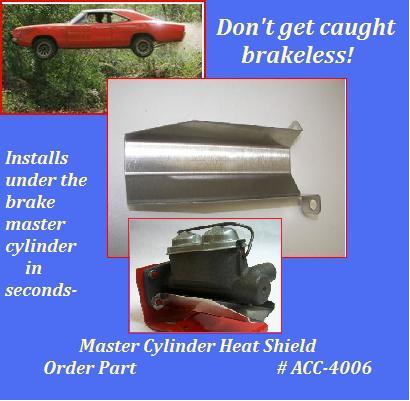 Master Cylinder Heat Shield